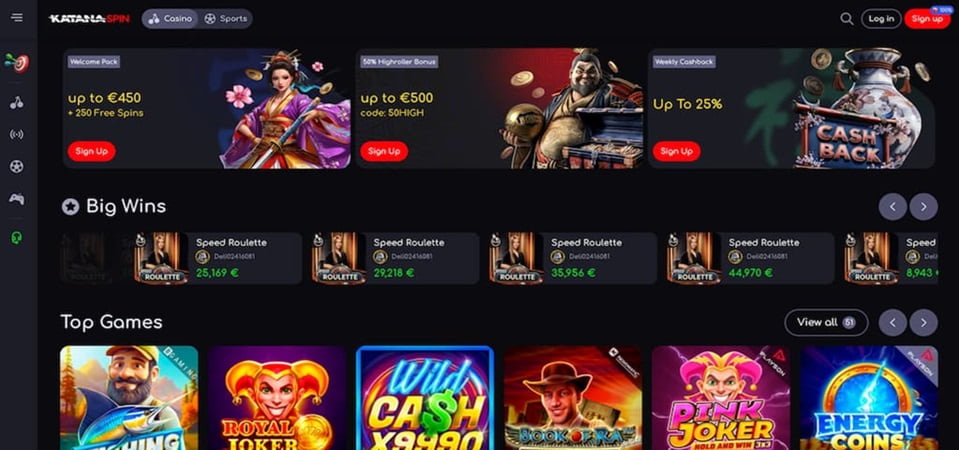 Discover the Excitement at Katana Spin Online Casino UK 10